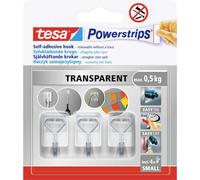 tesa tesa® Powerstrips® crochet de fil S transparent Contenu: 1 pc(s)