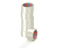 tesa tesa Ruban adhésif d'emballage Jeu de 6 pièces, Couleur: CLEAR Quantité:6