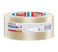tesa Ruban adhésif à filament tesapack® 45900-00000-00 transparent 50 m x 50 mm caoutchouc 1 pc(s)