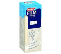 Tesa tesafilm PAPER - ruban adhésif transparent, peut être écrit, déchiré à la main, déroulement silencieux, idéal pour bureau et école, 8 rouleaux á 19 mm x 33 m