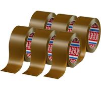 tesa tesapack 4124 PVC 04124-00096-00 Ruban adhésif demballage tesapack® 4124 marron (L x l) 66 m x 50 mm 6 pc(s)