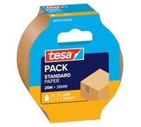tesa Ruban adhésif d'emballage tesapack STANDARD PAPER 58293 ecoLogo 38 mm x 25 m Marron
