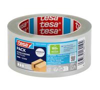 Tesa tesapack ULTRA STRONG RECYCLED - Ruban d’emballage à 90% de plastique recyclé, très résistant à la déchirure, pour colis lourds - Résistant aux UV et au vieillissement - 66 m x 50 mm
