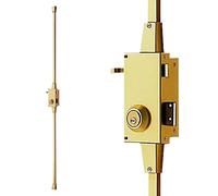 Serrure multipoints TS30 3 points gauche 1 latéral+haut et bas axe 53mm clé T60 TESA - TS30T6IAE