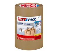 Tesa ULTRA STRONG 51124-00008-01 Ruban adhésif d'emballage tesapack® marron (L x l) 66 m x 50 mm 3 pc(s)
