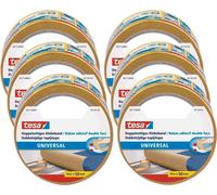 tesa UNIVERSAL 56171 Ruban adhésif double face (L x l) 10 m x 50 mm 6 pces