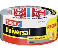 tesa UNIVERSAL 56396-00000-00 Ruban adhésif toilé argent (L x l) 30 m x 50 mm 1 pc(s)