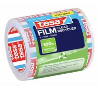 tesa - Ruban adhésif Eco & Clear - 15 mm x 10 m - Pack éco (3 rouleaux)