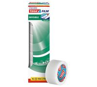 tesa Ruban adhésif film mat invisible 19 mm x 10 m - Lot de 8