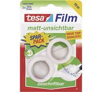 tesafilm Invisible tesa 57649-00001-01 transparent (L x l) 10 m x 19 mm acrylate 2 pc(s)