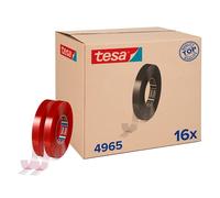 tesafix 4965 Ruban de Montage en Lot de 16-50 m x 15 mm Chacun
