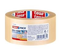 tesapack Ultra Strong Ruban Adhésif d'Emballage en PVC 57176-66m x 50 mm Transparent, 1 rouleaux