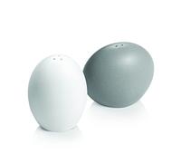 Tescoma - 387320, Fancy Home Stones, Set de sel de poivre, de table, de design, céramique, blanc, gris