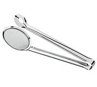 Tescoma 428444 pince pour fritures, acier inoxydable, gris Gris G