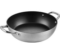 Tescoma 606854 GrandChef Casserole à fond 2 poignées, diamètre de 24 cm, aluminium, noir