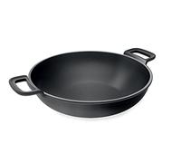 Tescoma 617020 Wok en fonte à haute conductivité thermique, Ø 30 cm, ligne MASSIVE