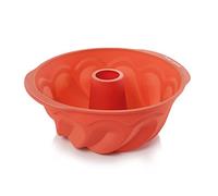 Tescoma 629412 Delicia SiliconPrime Moule à gâteau haut, 24 cm, rouge