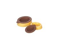 Tescoma - 631652, Delìcia, Moule en silicone pour gâteaux, grain de café, gâteaux au café, 8,5 x 6 x 2 cm