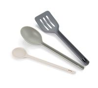 Tescoma 638210 Set d'ustensiles de cuisine en nylon résistant jusqu'à 210 °C, lot de 3 pièces, ligne Compact