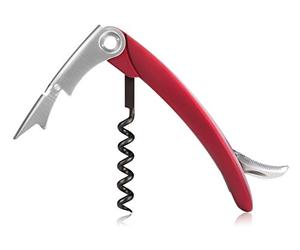 Tescoma 695417 Cipriano 1015100 Tire-bouchon Serveur à double levier, rouge