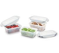 Tescoma 892108 Lot de 3 récipients pour aliments rectangulaires, 1 LT, ligne FRESHBOX