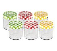 Tescoma 895110 Bocaux pour conserves, Verre, Transparent, 125 ML - ø 7 cm - h 5,5 cm
