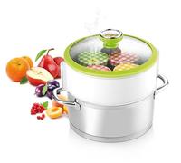 Tescoma 895260 Set de conserves Della Casa avec thermomètre, plastique, blanc, 25,5 x 12 x 24 cm
