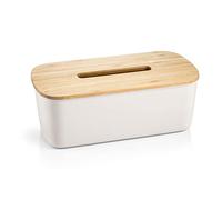 Tescoma 900825 Online, Porte-mouchoirs en Bambou, Distributeur de mouchoirs, boîte pour mouchoirs en Papier, 28,5 x 15 x 10,5 cm