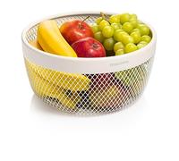 Tescoma Panier à fruits 900828 en métal émaillé Ø 25 cm, ligne Online