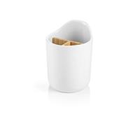 Tescoma 900887 Online, porte-outils de cuisine, céramique, 3 compartiments amovibles, blanc