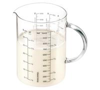 Tescoma Pichet doseur Delicia 630434 – Verre gradué 1 L (ml, g, once) Transparent