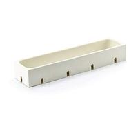 Tescoma flexispace Porte Ustensiles de tiroir, blanc, 7.4 x 4.9 x 33.7 cm
