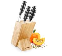 Tescoma Grandchef Bloc avec cinq couteaux, bois