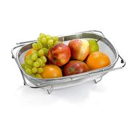 Tescoma Grandchef Égouttoir extensible, acier inoxydable, Multicolore, 35,5 x 26 x 10,5 cm