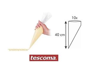 Tescoma Lot De 10 Poches À Douilles 40cm Delicia