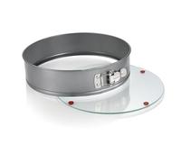 Tescoma Moule à gâteau ouvrable Delicia Ø 28 cm avec fond en verre, métal