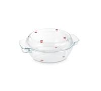 Tescoma Plat rond avec couvercle GrandCHEF 32 cm, verre