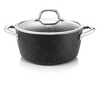 Tescoma PRESIDENT Cocotte en pierre avec couvercle ø 24 cm, 4,5 l