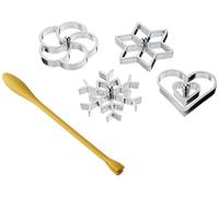 Tescoma Rosace gaufrier Delicia, assorties, 4 pièces