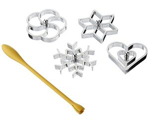 Tescoma Rosace gaufrier Delicia, assorties, 4 pièces