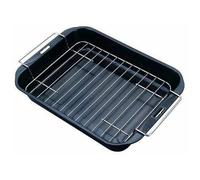 Tescoma Plat à four profond SAPHIR avec grille 38 x 28 cm