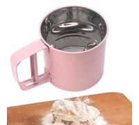 Tesecter de farine - Fête en , outil de four | Tamis à poudre en acier inoxydable, écran fin réutilisable pour cuisine maison, fabrication de gâteaux, préparation de pâtisserie, resest