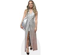 Tessa Wullaert (Long Dress) Silhouette en Carton Taille Mini