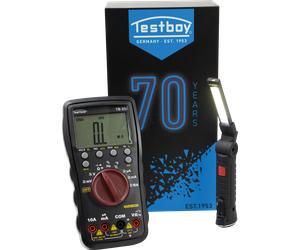 TESTBOY JUBTB316 - Multimètre 316, numérique, TRMS, avec lampe Testboy Light 150