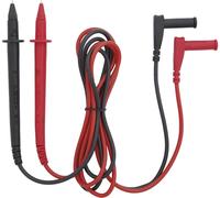 Testboy Messleitungssatz CAT IV Set de cordons de mesure rouge, noir 1 set