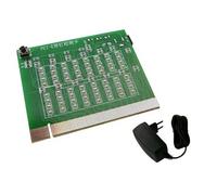 Testeur à diodes LED pour port PCIe PCI-EXPRESS avec alimentation 12V/2A
