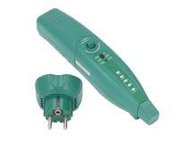 Testeur Automatique Portatif de Disjoncteur avec Lampe-torche, Prise UE 110-250V pour Bureau Maison Usine