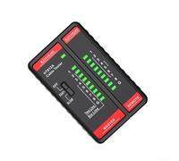 Testeur Câbles Ethernet CAT6 CAT7 Détection Défauts | Modes rapide et lent, cartographie pour broche à pour broche, LEDs maîtres et distants, diagnostic pour précis erreurs