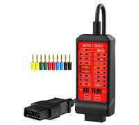 Testeur CAN portable WOYO 12 V / 24 V avec boîtier de dérivation à 16 broches, testeur de circuits CAN, diagnostic automobile, testeur de système de diagnostic embarqué