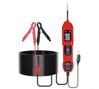 Testeur Circuit Auto Multifonction Écran LCD 3.5-36V(red) | Écran LCD clair, plage 3.5V-36V, lecture pour facile, diagnostic pour précis, tension visible